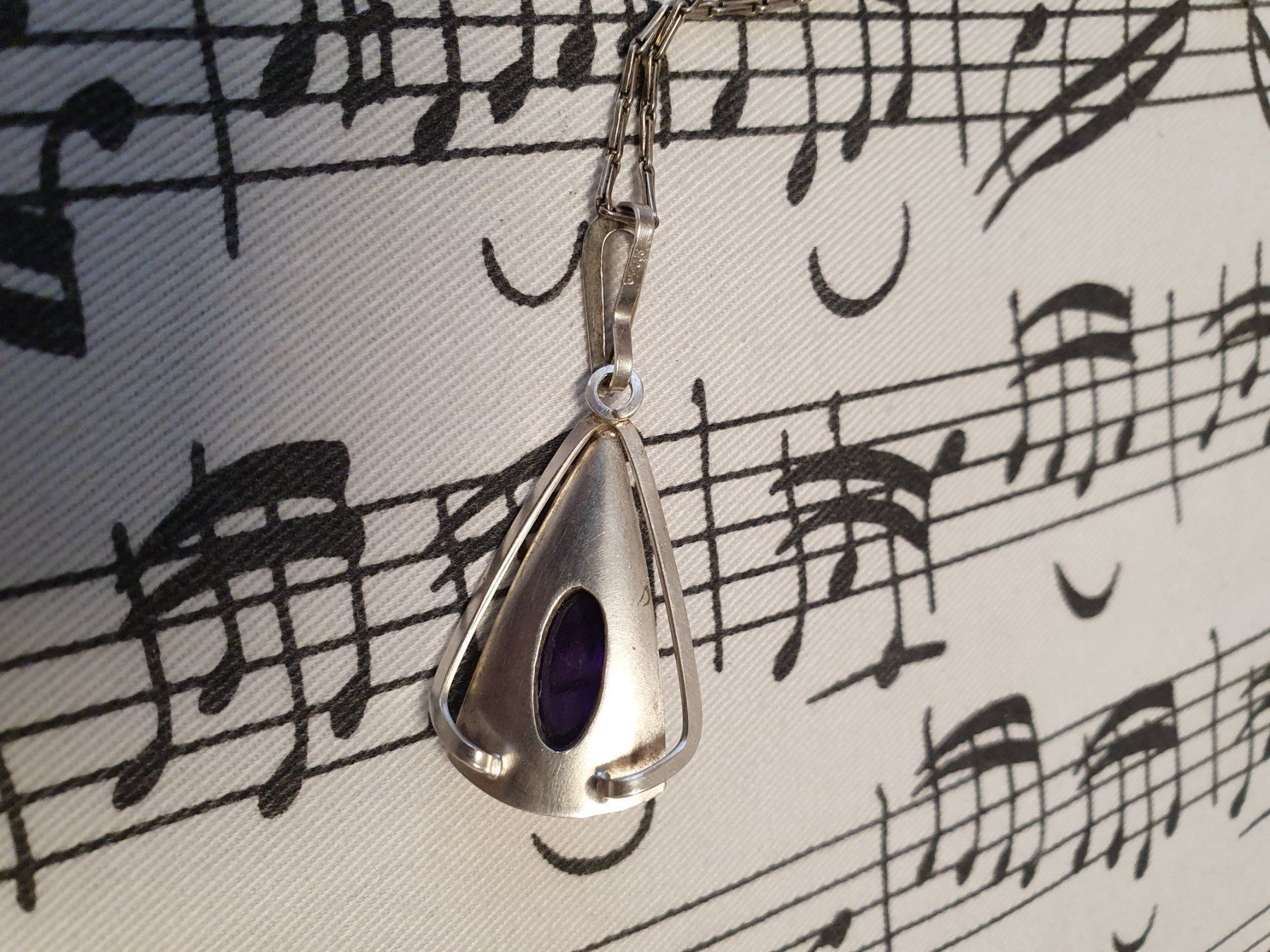 Ciondoli: Vintage Designer 800er Silber Amethyst- – Usato da Wohlen AG venduto da palmsprings 3