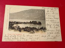 1899 // Gruss aus Iseltwald / Brienzersee