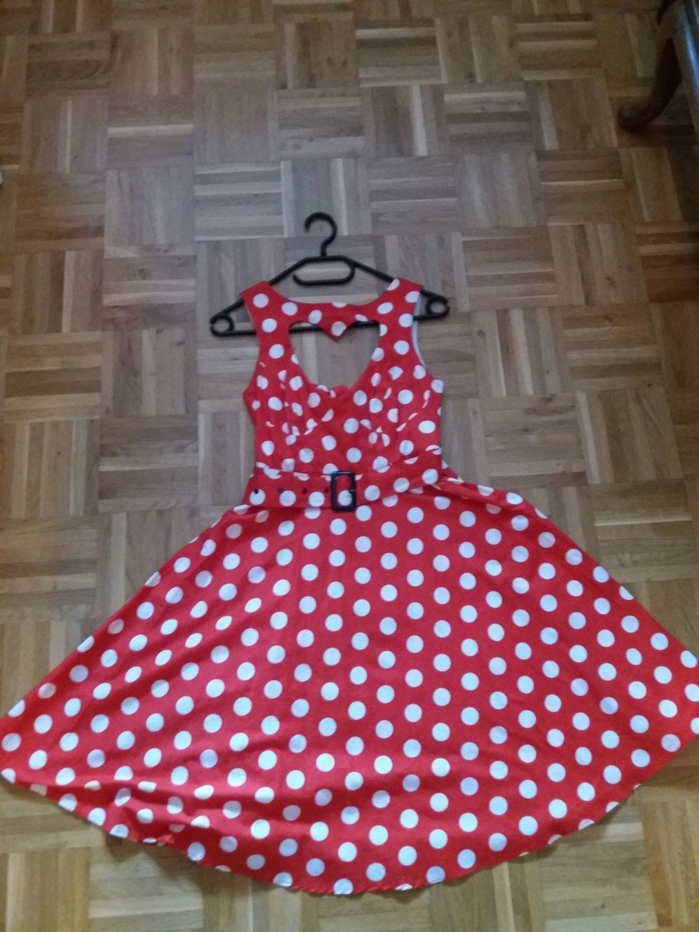 Vestiti: Kleid Rockabilly mit Herzausschnitt Gr.S – Usato da Muolen venduto da Schmetterling2019 1