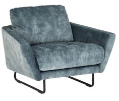 Designer Sessel Pfister SOFTY Velours, modern