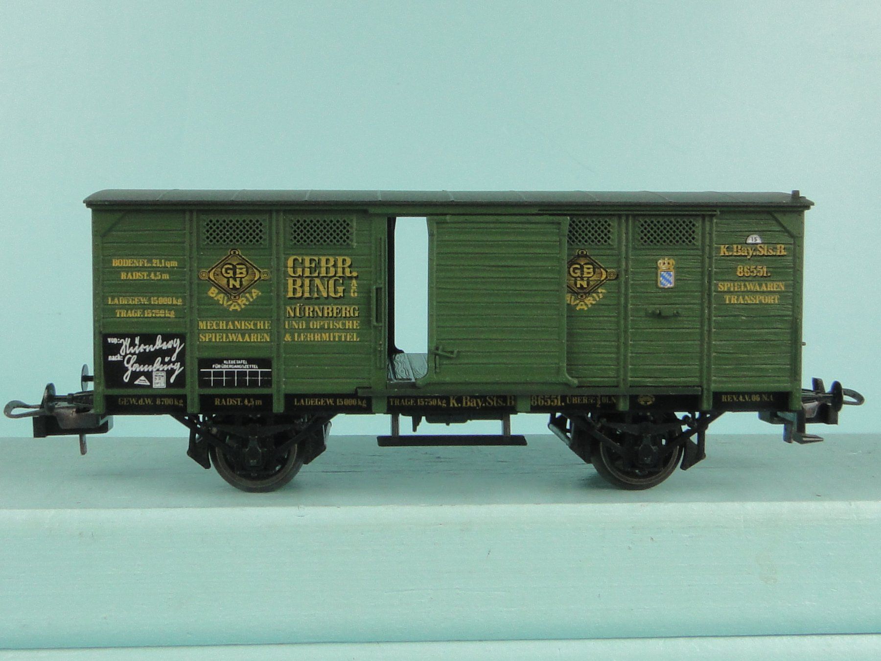 Trix Modellini di ferrovie: TRIX 3411 KBSB Gebr. Bing – Usato da Bülach venduto da cann11 5