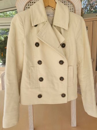 Beige Übergangsjacke von Esprit, Gr 36