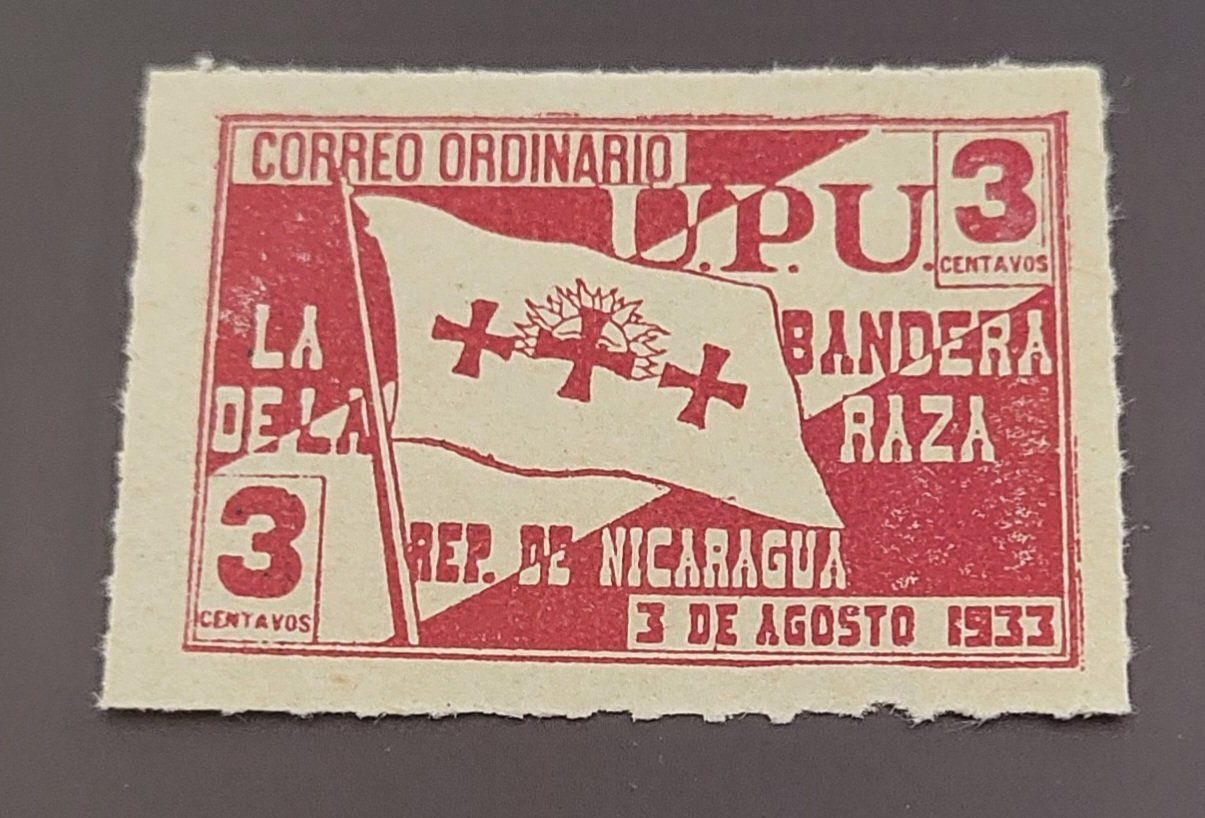Tutti i francobolli: Nicaragua 1933 alte briefmarke – Usato da St Gallen venduto da Stampsalshobby