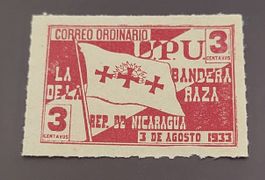 Nicaragua 1933 alte briefmarke