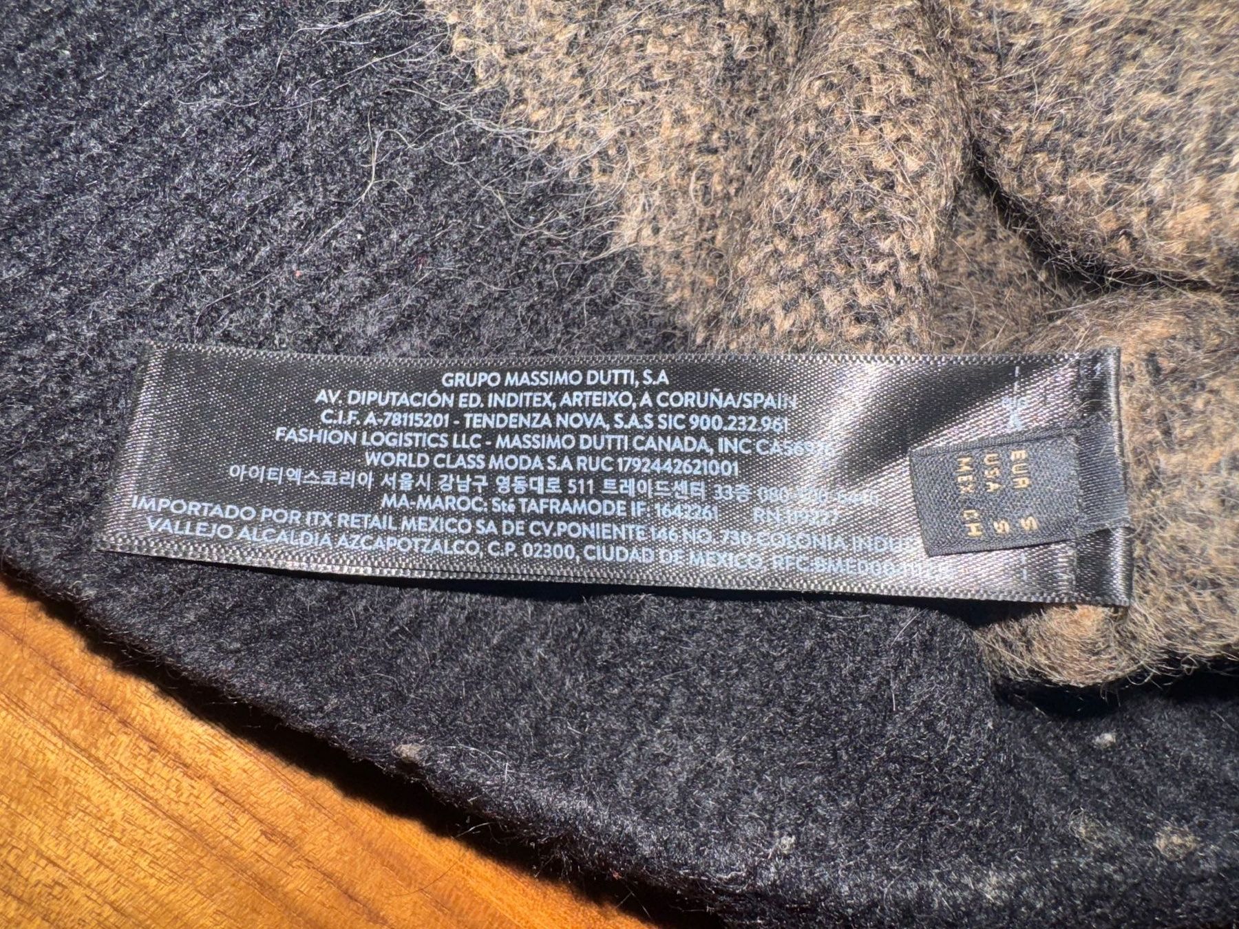 Pullover & Sweatshirts: Massimo Dutti Pullover mit Wollanteil, Leopardenmuster, Gr S – Gebraucht aus Wabern von coody33 1