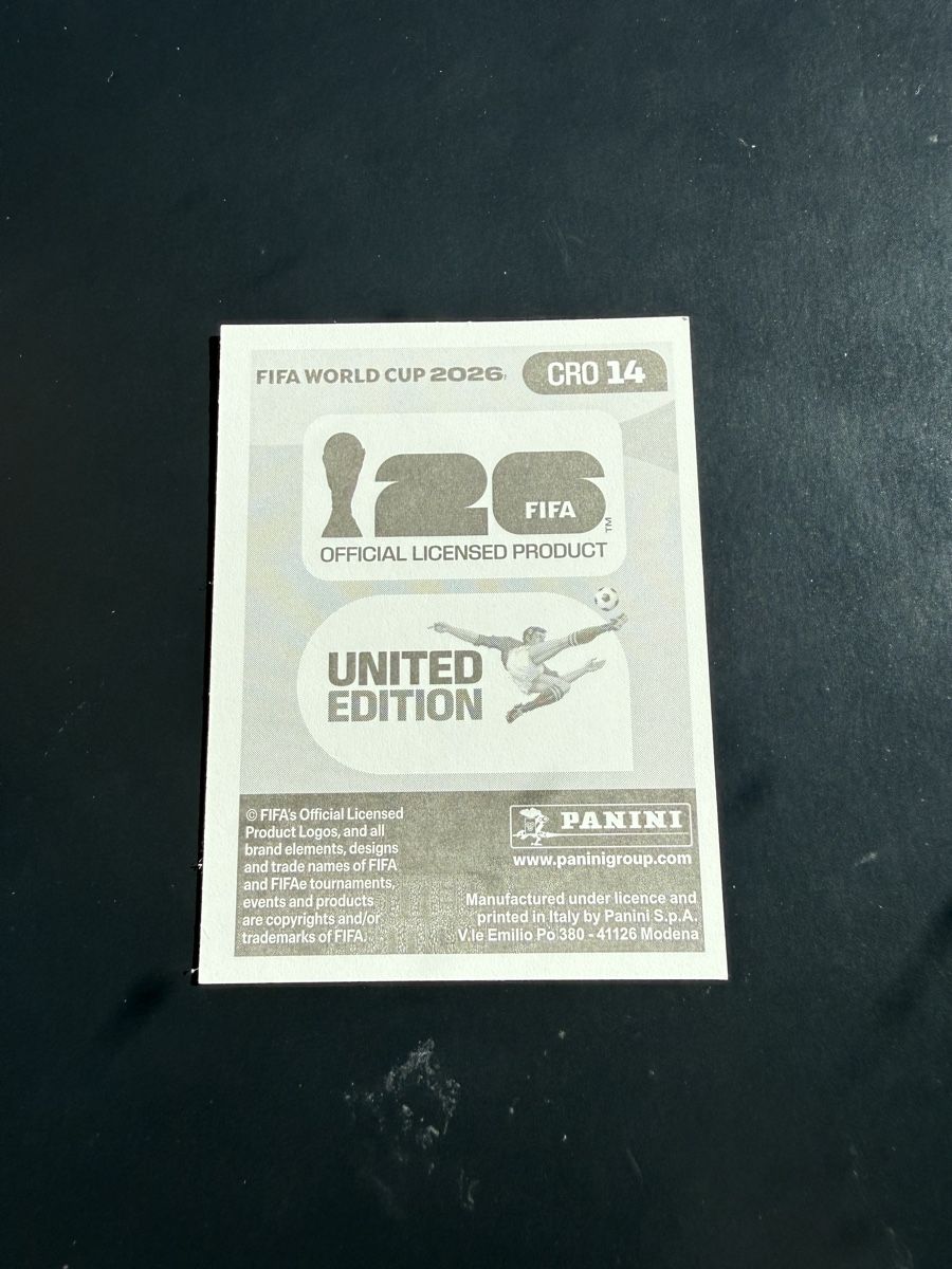 Panini Carte collezionabili: Carte panini 2026 - Mario Pasalic - CRO 14 – Nuovo (secondo la descrizione) da La Neuveville venduto da mypinguin 1