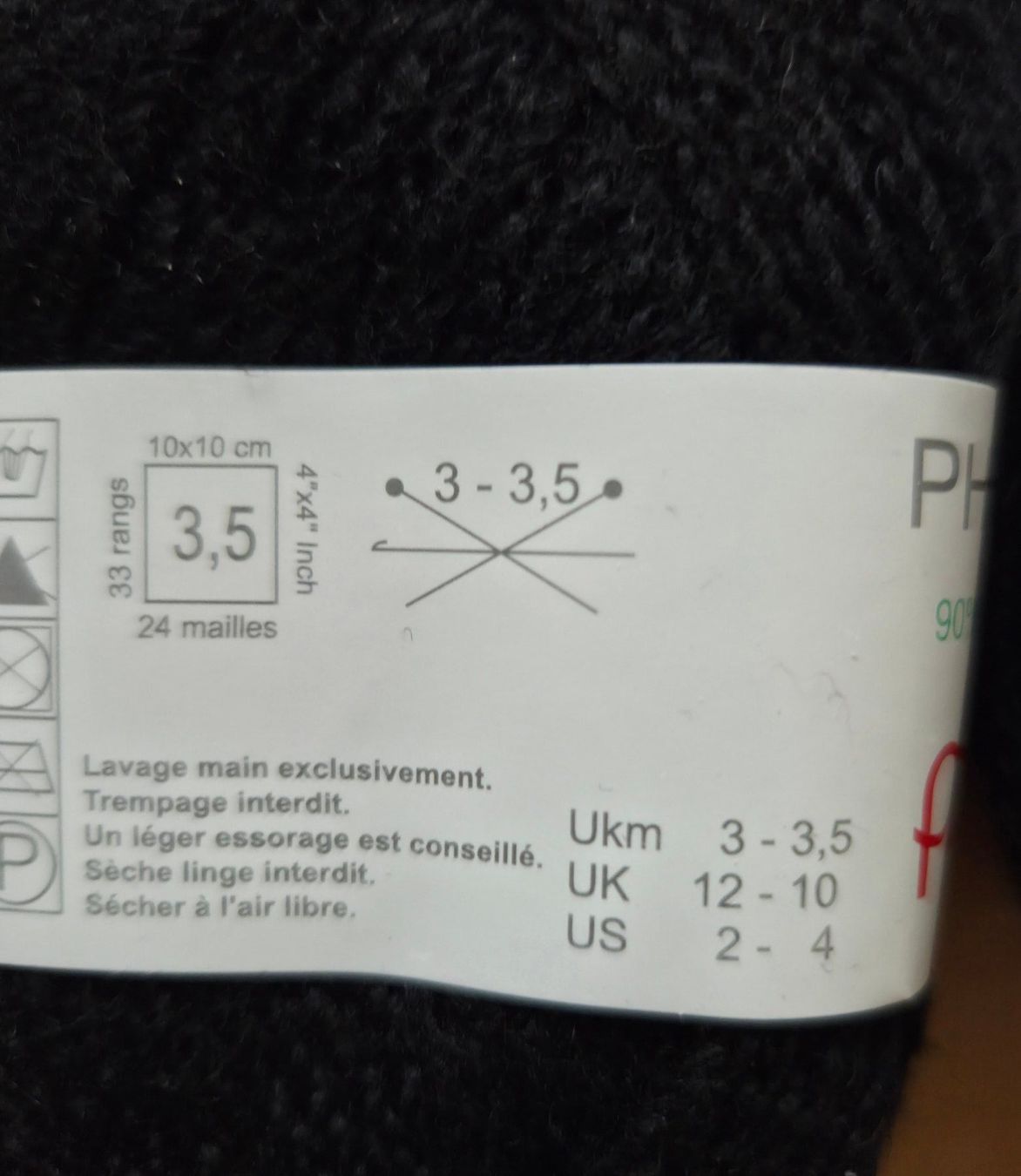 Lana: 7 Knäuel Wolle schwarz Phil Soft – Nuovo e nell'imballaggio originale da Gossau SG venduto da oreliefredy 4