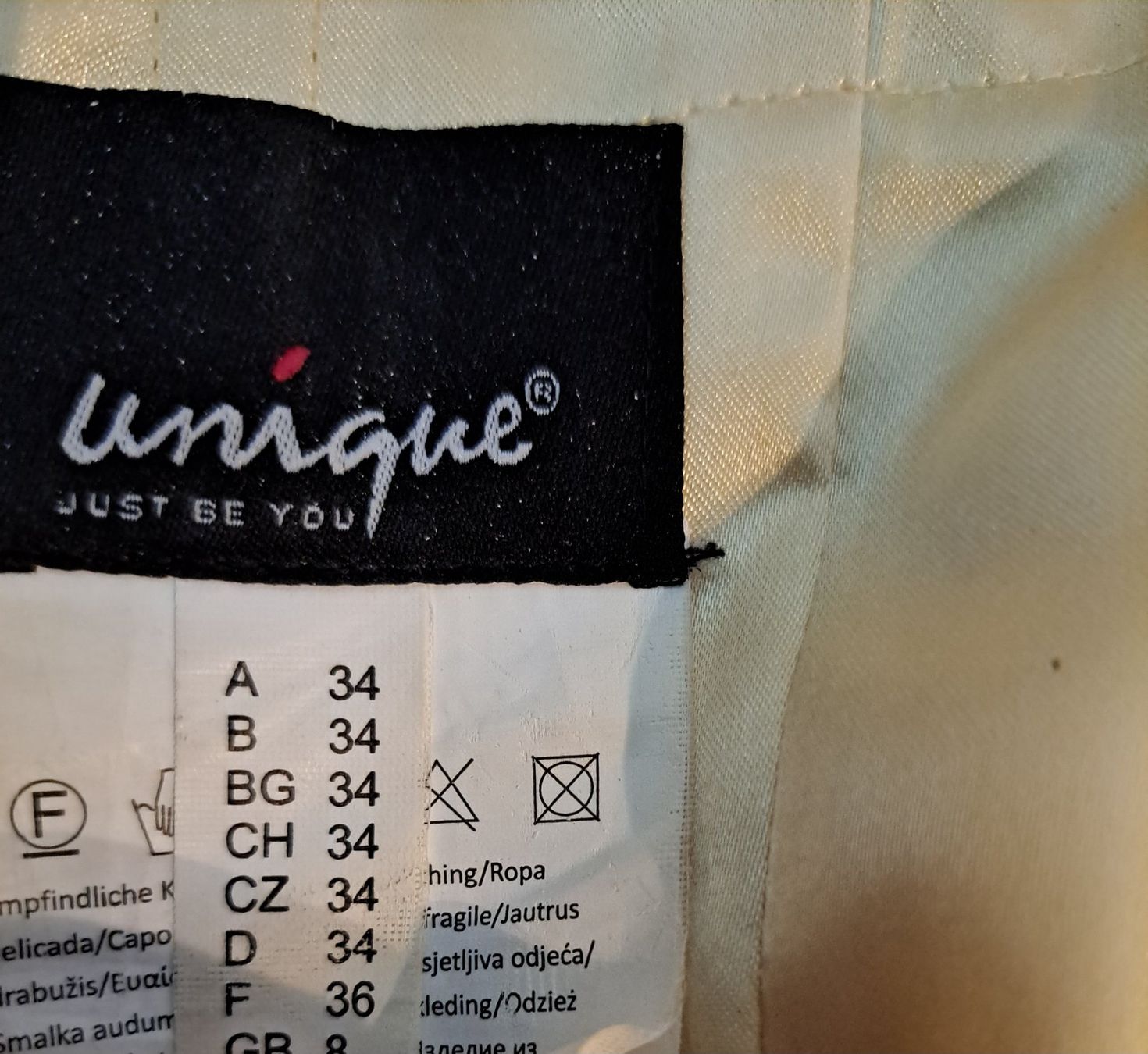 Vestiti: Abendkleid gelb trägerlos – Usato da Gossau SG venduto da claudiasg 6