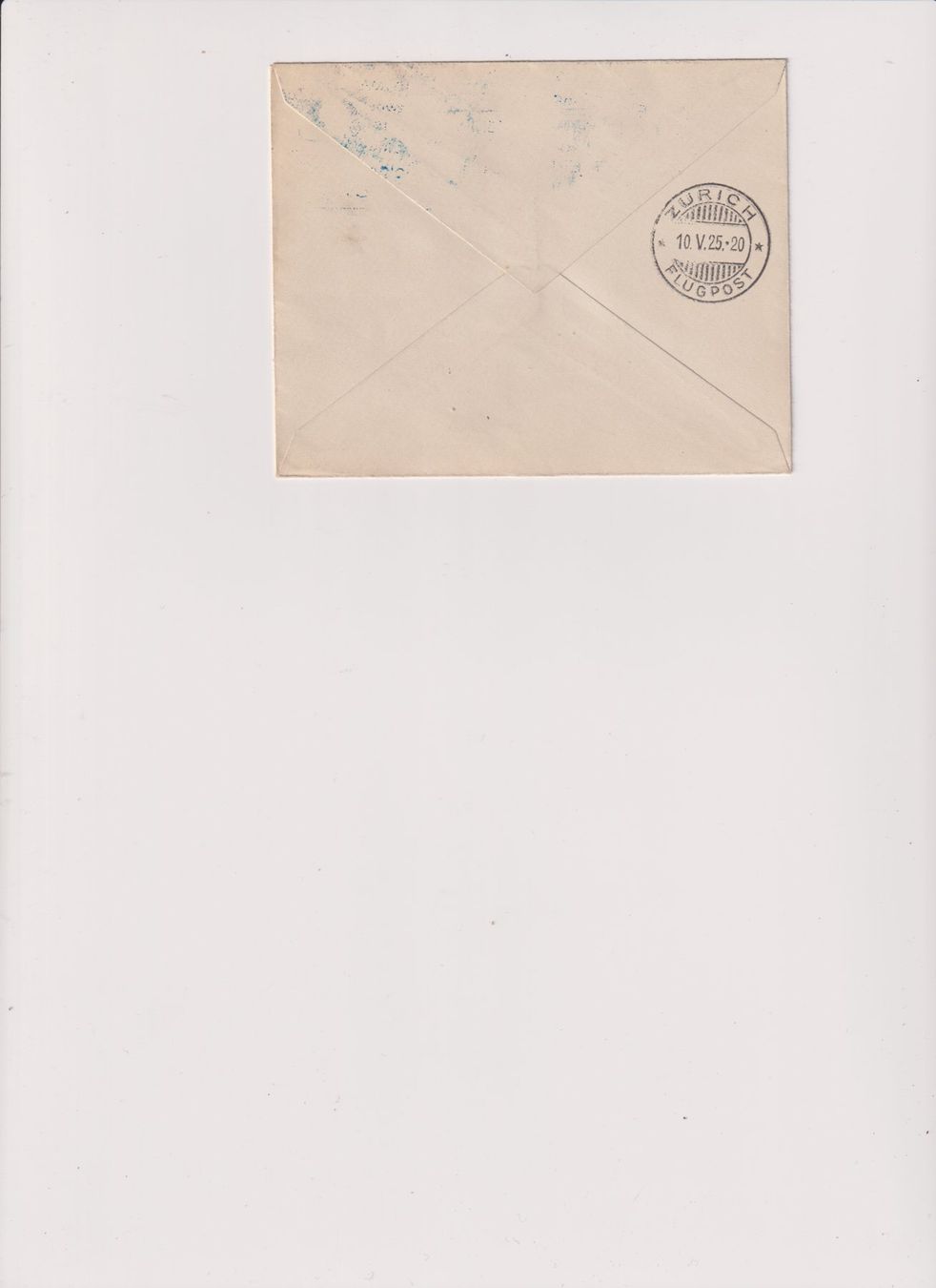 Tous les timbres: LUXUS Flugbrief an Violin - Virtuose HONEGGER !!! – D'occasion à Bibern SH par Heinibuehrer 1
