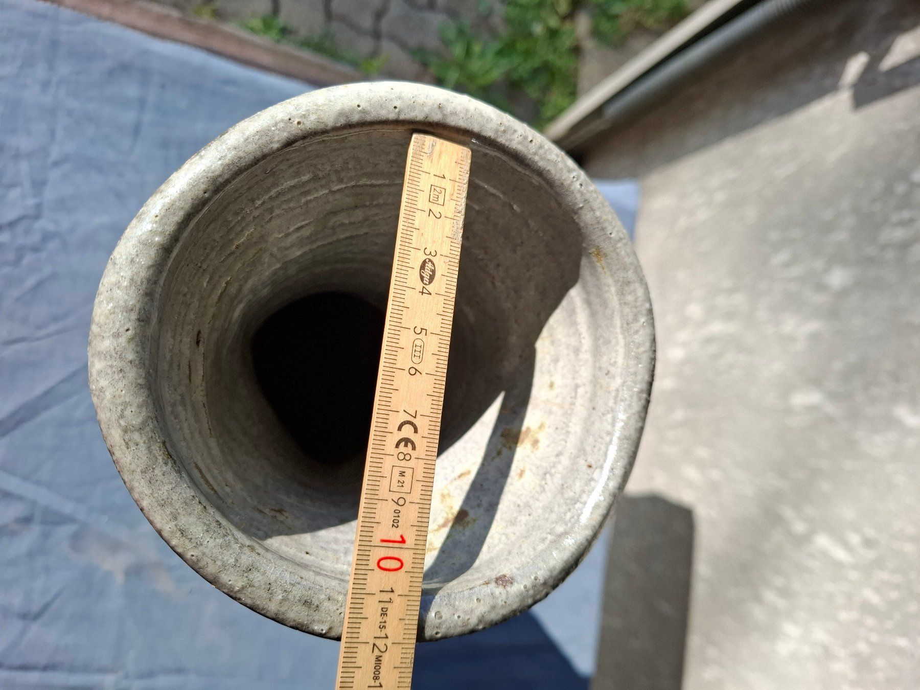 Vasi & Recipienti: Hohe Graue Vase – Nuovo (secondo la descrizione) da Büsserach venduto da 11naomi 2