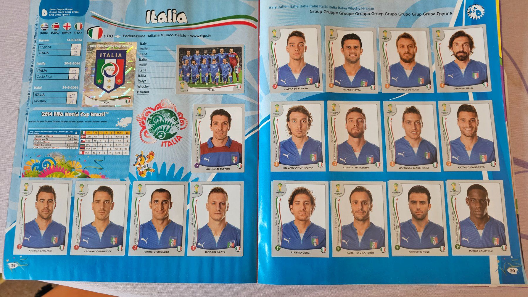 Panini Album: Panini WM 2014 Brasil – Usato da Zug venduto da alt_9p2z 3