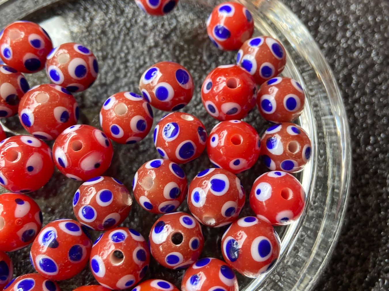 Perle (finte): Handgemachte Glasperlen*Mix* – Nuovo (secondo la descrizione) da Zuerich venduto da Perlen-Decor 2