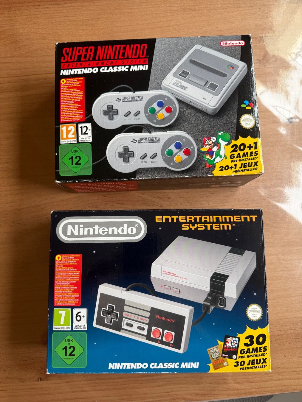 Nintendo Console: Nintendo Mini NES ou/et Mini Super Nes – Nuovo (secondo la descrizione) da Apples venduto da Fnic0502