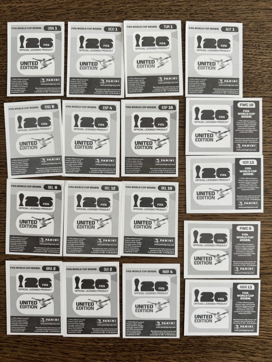 Panini Sammelbilder & Trading cards: Panini FWC 2026 – Neu (gemäss Beschreibung) aus Allenwinden von ErRaf 1
