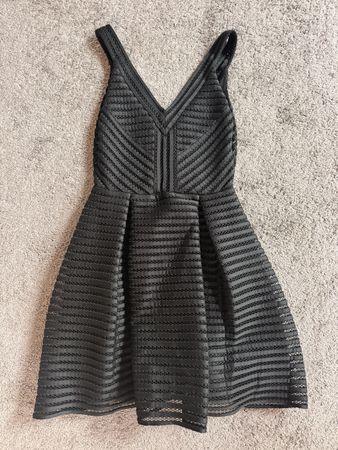 MAJE Kleid schwarz Gr. 2 / S – Wie neu!