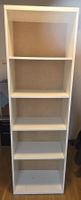 Bücherregal weiss mit Regalböden