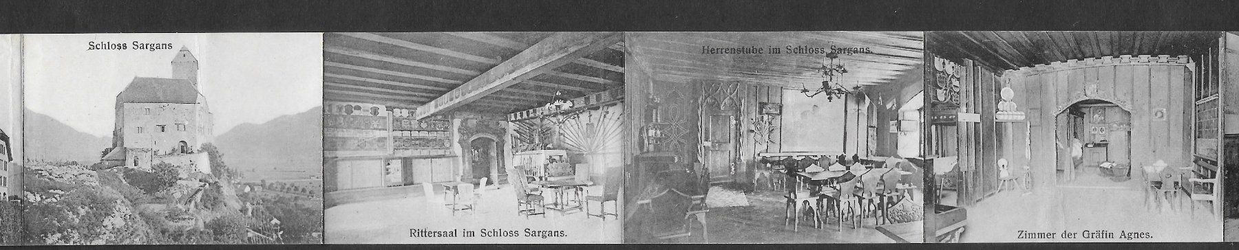 Cartoline postali: Sargans Leporellokarte 8 Bilder – Usato da Olten venduto da clotaldi 2