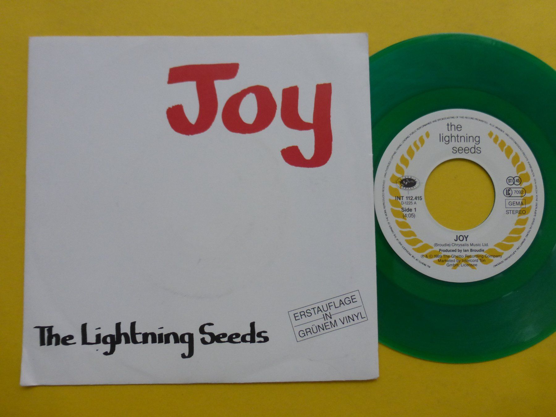 Dischi in vinile: The Lightning Seeds – Joy – Usato da Zürich venduto da Swiss57