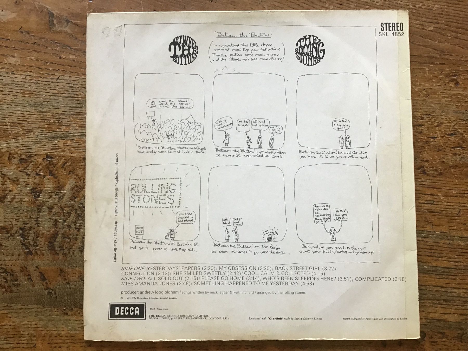 Dischi in vinile: Rare Rolling Stones UK LP – Usato da Fully venduto da Ruby97 1