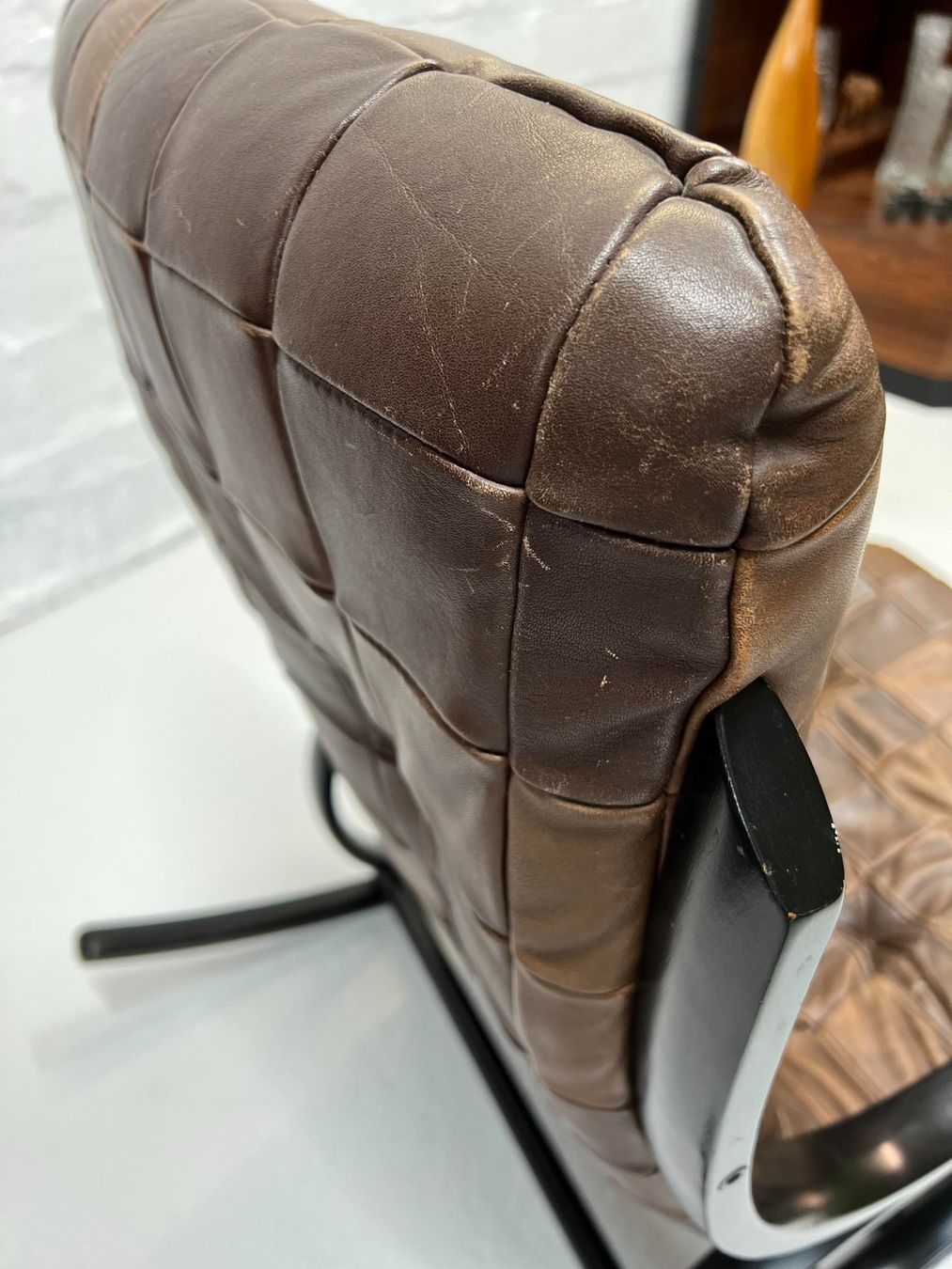 Strässle Sessel: Vintage Schaukelstuhl - Strässle – Gebraucht aus Walzenhausen von  6