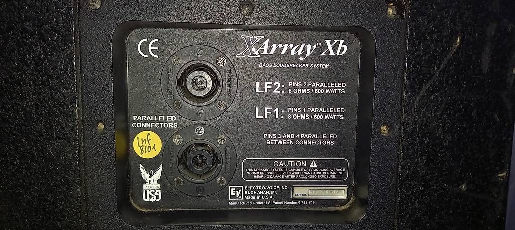 Casse acustiche: Electro Voice XArray – Usato da Buochs venduto da von_mzm8 2