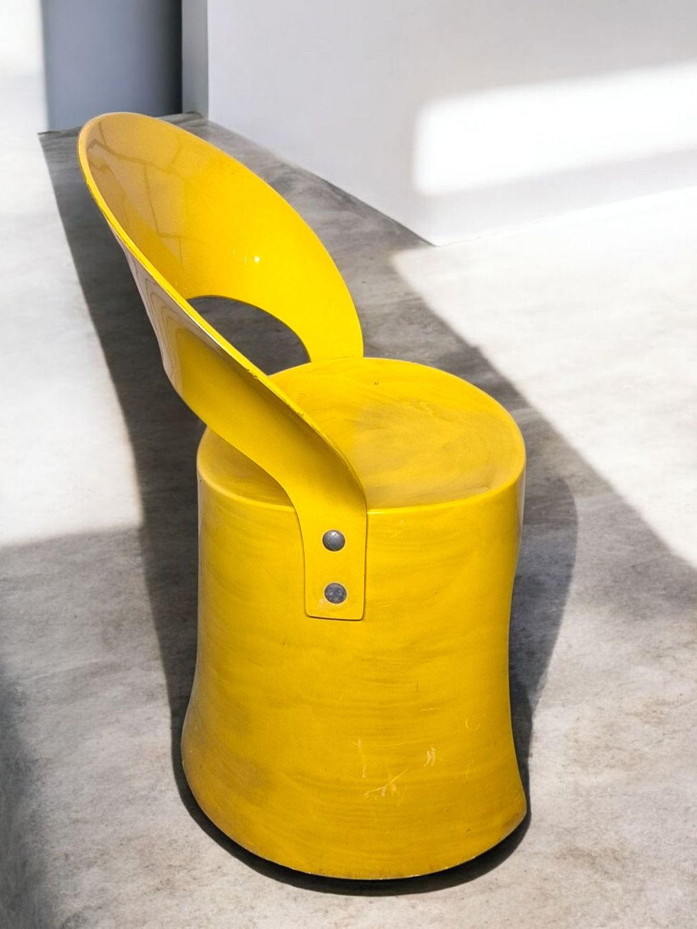 Stühle: Nanna Ditzel Space Age 1970 in Gelb – Gebraucht aus Zürich von Zuerichparis08 2