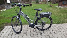E-Citybike, mit viel Zubehör