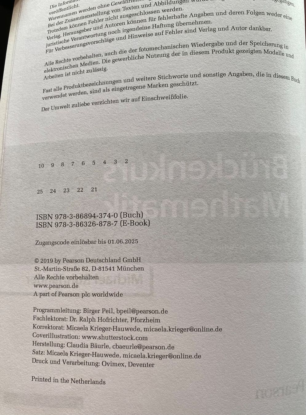 Libri: Brückenkurs Mathematik. Michael Ruhrländer – Usato da Nussbaumen AG venduto da schuba2000 5