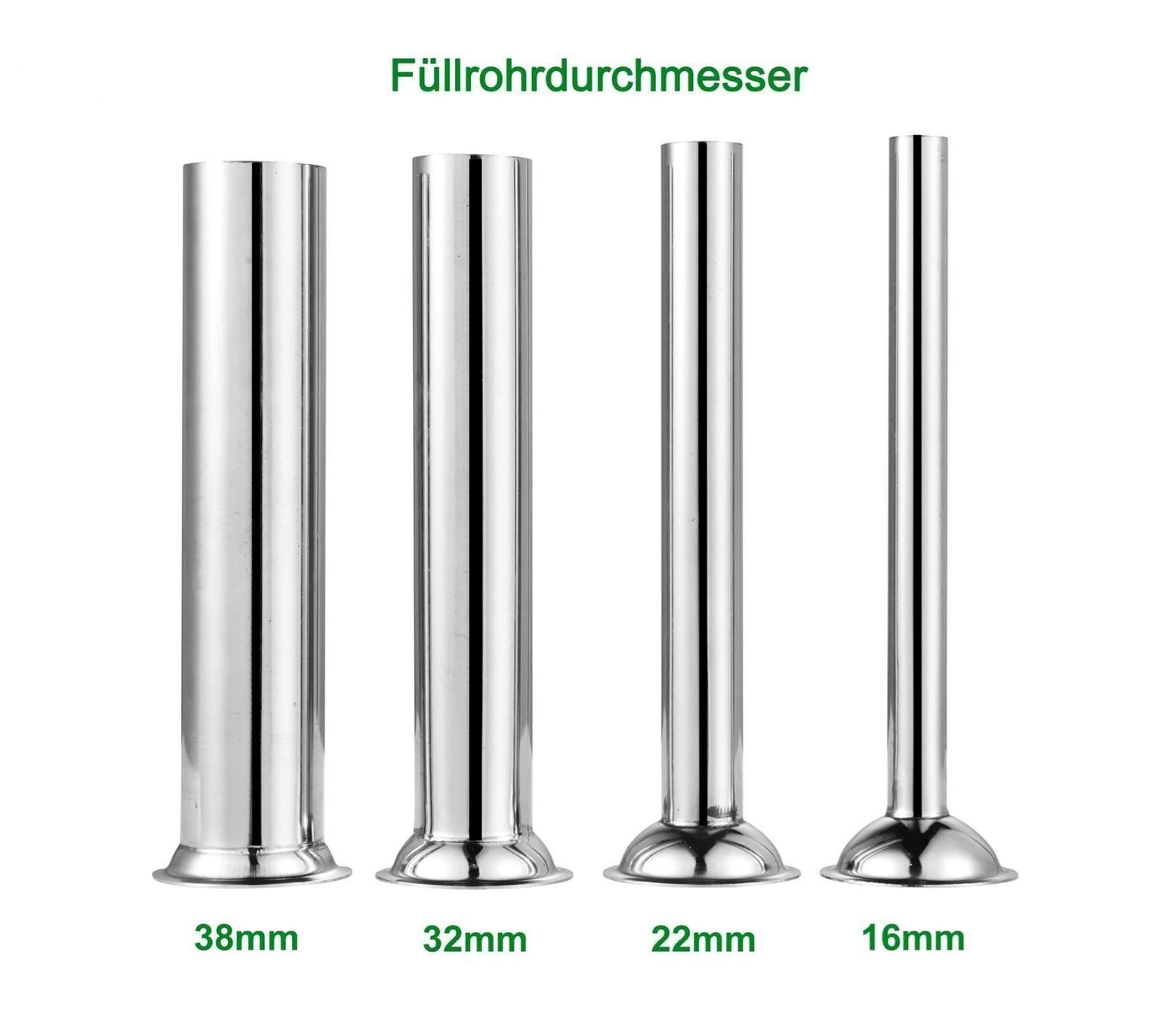 Elettrodomestici da cucina: Edelstahl Wurstfüller Wurstfüllmaschine – Nuovo (secondo la descrizione) da Thun venduto da Newnewshop 3
