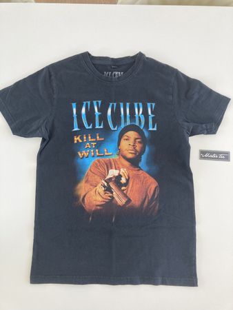 Vintage Mister Tee Ice Cube T-Shirt Gr. M 90er Hip Hop Rap.