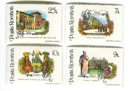 Briefmarken "Architektur". Rumänien.