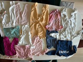 Baby Kleider Set gemischt verschiedene Groessen getragen