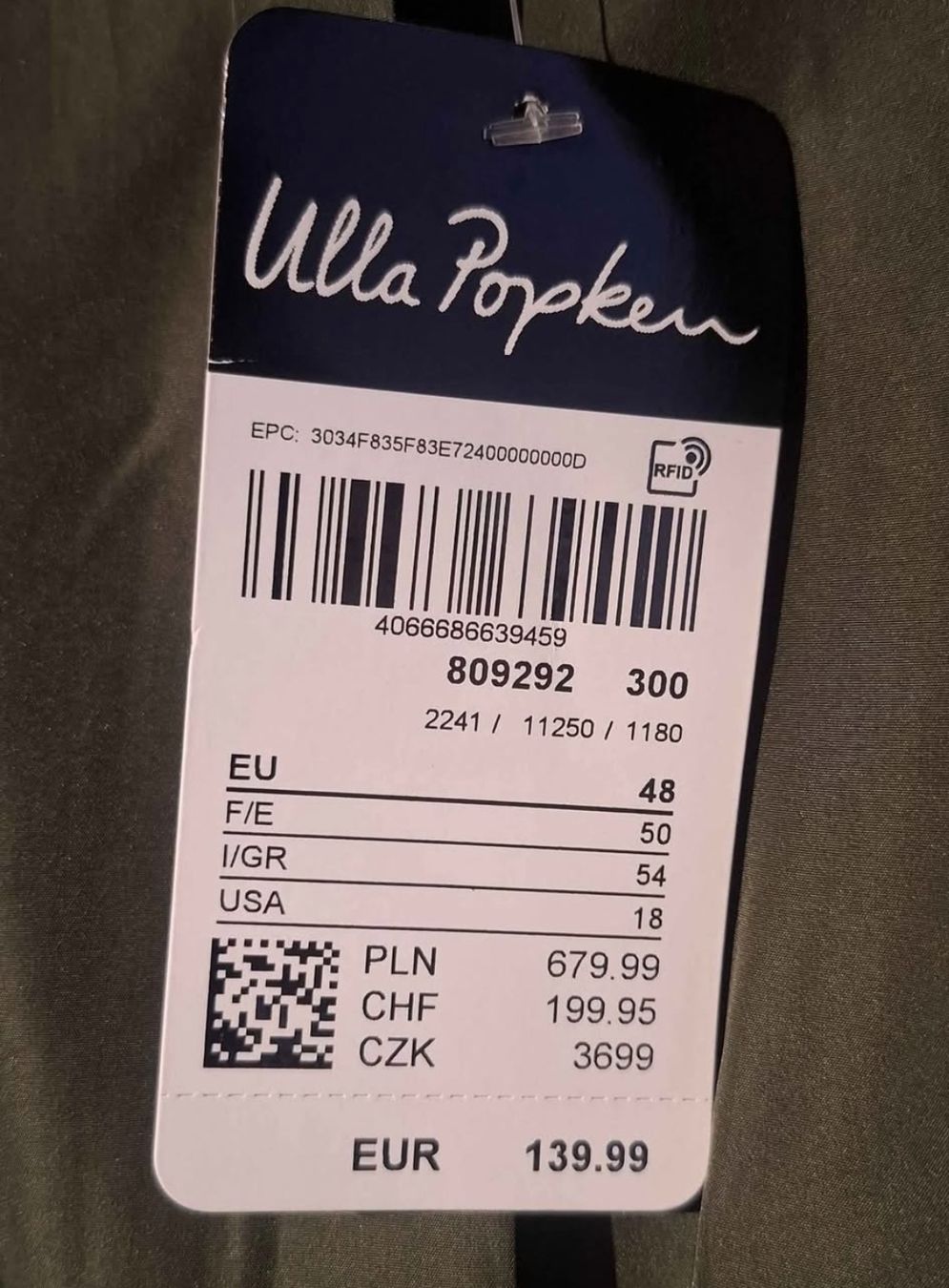 Giacche: Neue Jacke Ulla Popken Grösse 48 – Nuovo e nell'imballaggio originale da Altstätten SG venduto da STALKERswiss 2