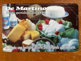 Privat Telefonkarte Italien PR-260 De Martino ungebraucht