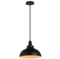Lampe suspendues  en métal noir vintage, industriel, loft
