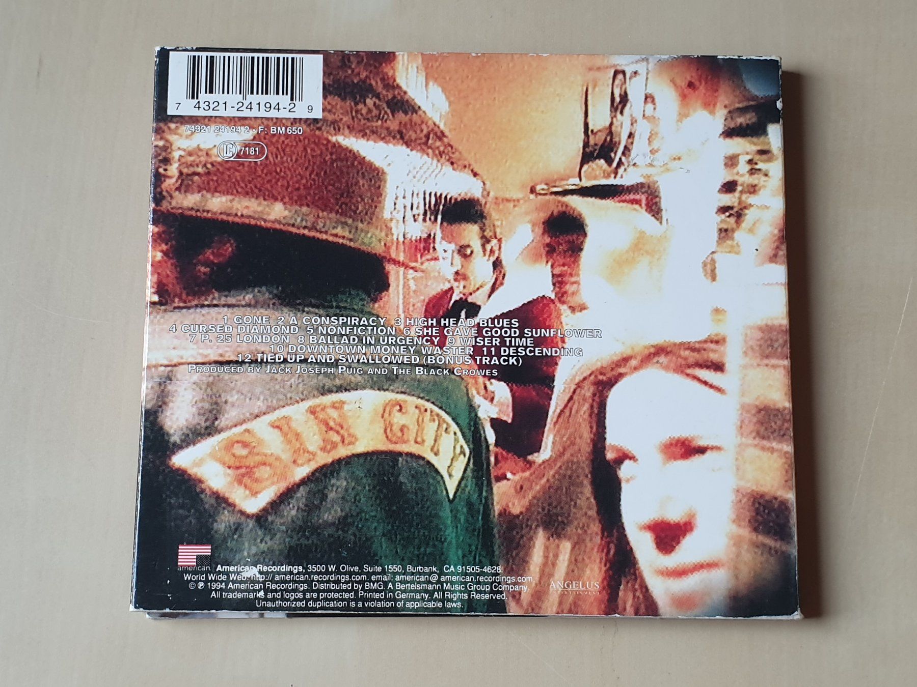 CDs: The Black Crowes Amorica – D'occasion à Stansstad par collectorsshop 1