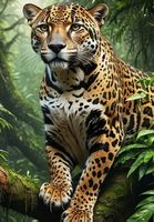 Diamond Painting Jaguar-1-60x120-725