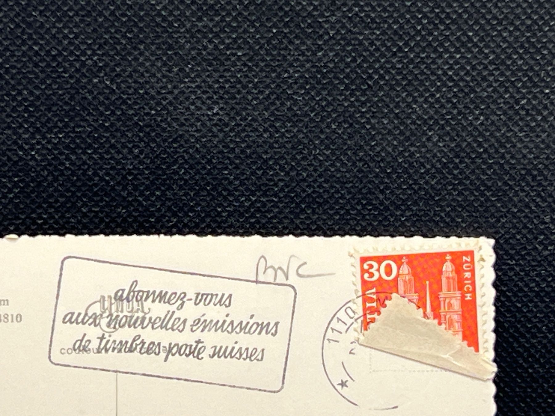 Cartoline postali: Morges, Le Port et le Mont-Blanc – Usato da Widnau venduto da Brusi9 1