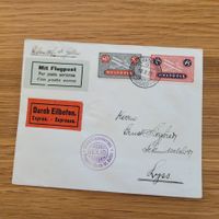 Luftpost Express Lyss Zürich 1925 Militar