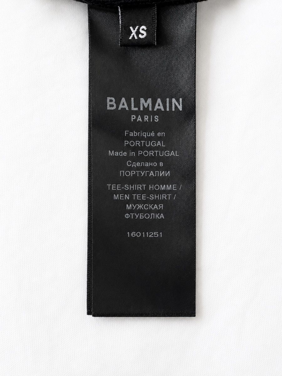 Balmain T-shirt: BALMAIN PARIS GRAPHIC T-SHIRT – Usato da Fällanden venduto da PetiteCabinet 2