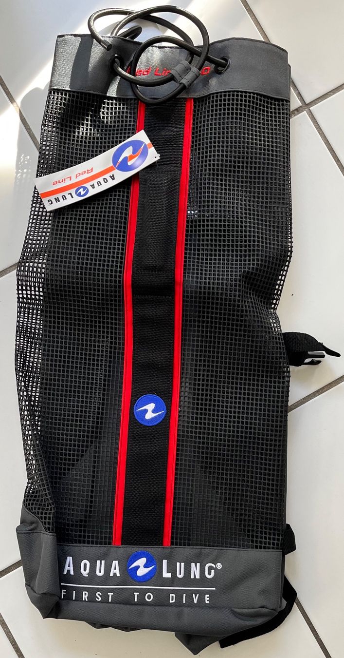 Rucksäcke: Aqualung Netzrucksack RED-LINE 200 – Neu (gemäss Beschreibung) aus Cresciano von TicinoGrigioni