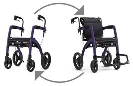 Rollz Motion 2 Rollator & Rollstuhl 2-in-1 neuwertig
