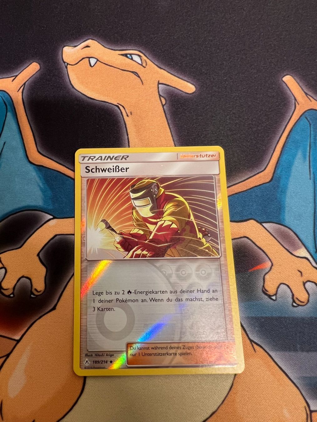 Pokémon Sammelbilder & Trading cards: Schweißer (UNB 189) - Reverse Holo - Unbroken Bonds – Neu (gemäss Beschreibung) aus Bülach von Pfrenzel
