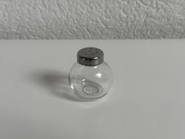 Gewürzstreuer, Glas, Metall, für Küche & Tisch