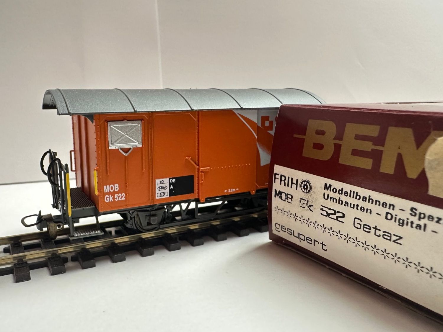 Friho Modellini di ferrovie: Friho - MOB Gk 522 "Getaz Romang" – Nuovo (secondo la descrizione) da Domat/Ems venduto da mmx4001 2