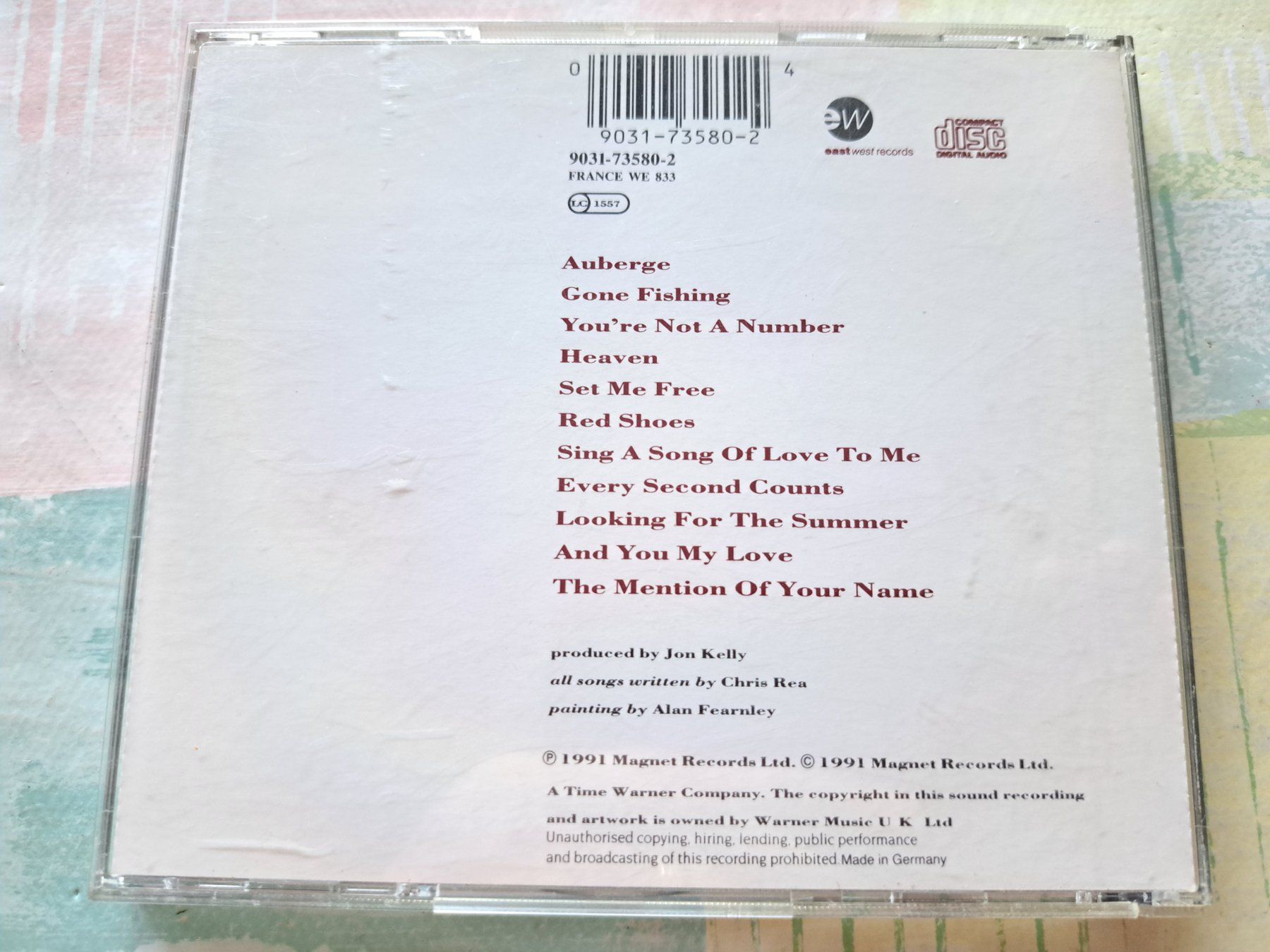 CD: Cd Chris Rea - Auberge  – Usato da Pully venduto da bro_n52j 1