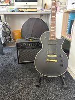 Harley Benton SC-1000+Amplificatore+Custodia+Supporto