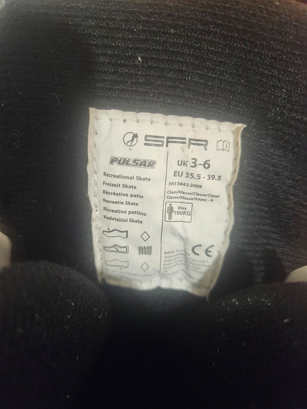 Pattini in linea & Pattini a rotelle: Inlineskates die mitwachsen Gr. 35,5-39,5 – Usato da Obergösgen venduto da sandruschka01 2