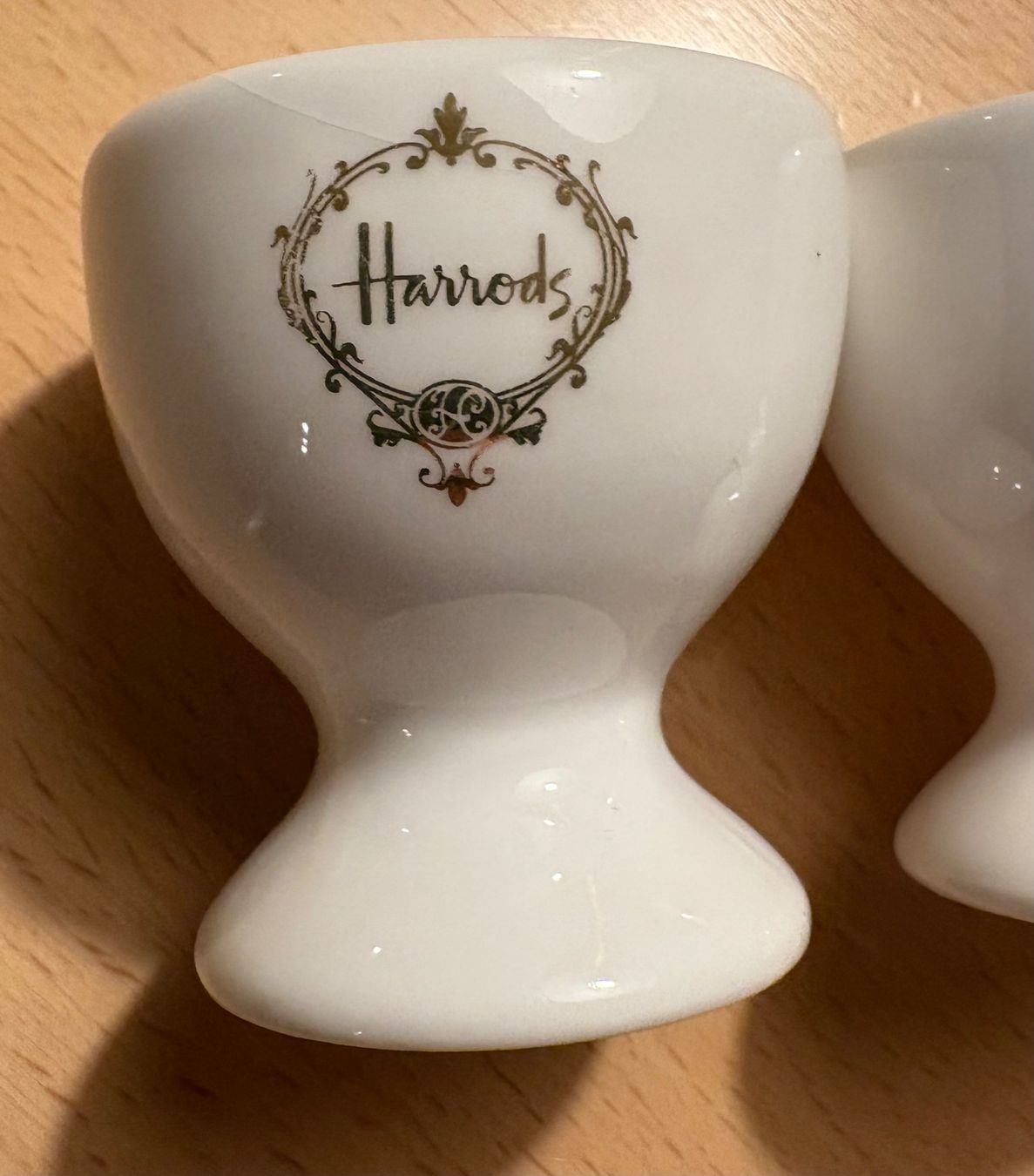Altre Stoviglie: - 4 - Original "Harrods" Eierbecher – Usato da Root venduto da essafa 1