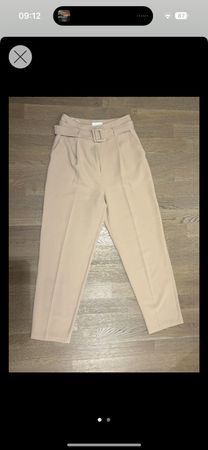 Elegante Hose von Topshop Tall in Beige / Grösse 38